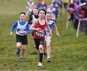 12 February 2017; Alan McCutcheon of Dooneen AC Limerick City on his way to winning the boys under-11 1000m during the Irish Life Health National Masters & Juvenile B XC Championships at Waterford I.T. in Waterford. Photo by Matt Browne/Sportsfile