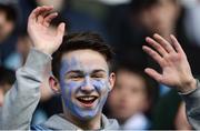 12 February 2017; St. Michael's College supporters ahead of the Bank of Ireland Leinster Schools Senior Cup second round game between Belvedere College and St. Michael's College at Donnybrook Stadium in Donnybrook, Dublin. Photo by Eóin Noonan/Sportsfile