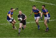 12 February 2017; Adrian Marren of Sligo in action against Ciarán Kendrick, left, Alan Campbell, centre, and Paddy Codd of Tipperary during the Allianz Football League Division 3 Round 2 game between Tipperary and Sligo at Semple Stadium in Thurles, Co. Tipperary. Photo by Seb Daly/Sportsfile