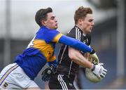 12 February 2017; Kevin McDonnell of Sligo in action against Michael Quinlivan of Tipperary during the Allianz Football League Division 3 Round 2 game between Tipperary and Sligo at Semple Stadium in Thurles, Co. Tipperary. Photo by Seb Daly/Sportsfile
