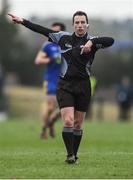 12 February 2017; Referee Derek O'Mahoney during the Allianz Football League Division 1 Round 2 game between Roscommon and Donegal at Dr. Hyde Park in Roscommon. Photo by David Maher/Sportsfile