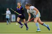 12 February 2017; Katie Mullan of UCD during the Women's Irish Senior Cup semi-final game between UCD and Pembroke at the National Hockey Stadium in UCD, Belfield. Photo by Sam Barnes/Sportsfile
