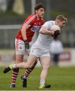12 February 2017; Daniel Flynn of Kildare in action against Ian Maguire of Cork during the Allianz Football League Division 2 Round 2 game between Kildare and Cork at St Conleth's Park in Newbridge, Co. Kildare. Photo by Piaras Ó Mídheach/Sportsfile