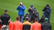 12 February 2017; Photographers photograph the Kilkenny squad before the Allianz Hurling League Division 1A Round 1 game between Kilkenny and Waterford at Nowlan Park in Kilkenny. Photo by Ray McManus/Sportsfile