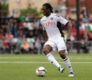 14 July 2011; Dickson Etuhu, Fulham. UEFA Europa League, Second Qualifying Round, 1st Leg, Crusaders v Fulham, Seaview, Belfast, Co. Antrim. Picture credit: Oliver McVeigh / SPORTSFILE