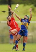 16 July 2011; Gemma O'Connor, Cork, in action against MIchelle Shortt, Tipperary. All-Ireland Senior Camogie Championship in association with RTE Sport, Cork v Tipperary, Cork Institute of Technology, Bishopstown, Cork. Picture credit: Barry Cregg / SPORTSFILE