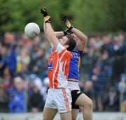 16 July 2011; Brendan Donaghy, Armagh, in action against Seanie Furlong, Wicklow. GAA Football All-Ireland Senior Championship Qualifier, Round 2, Replay, Wicklow v Armagh, County Grounds, Aughrim, Co. Wicklow. Picture credit: Matt Browne / SPORTSFILE