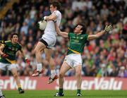 16 July 2011; Emmet Bolton, Kildare, in action against Shane McAnarney, Meath. GAA Football All-Ireland Senior Championship Qualifier, Round 3, Meath v Kildare, Pairc Tailteann, Navan, Co. Meath. Picture credit: Pat Murphy / SPORTSFILE