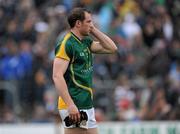 16 July 2011; Gary O'Brien, Meath, shows his disappointment after the final whistle. GAA Football All-Ireland Senior Championship Qualifier, Round 3, Meath v Kildare, Pairc Tailteann, Navan, Co. Meath. Picture credit: Pat Murphy / SPORTSFILE