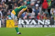 16 July 2011; Michael Burke, Meath, shows his disappointment after the final whistle. GAA Football All-Ireland Senior Championship Qualifier, Round 3, Meath v Kildare, Pairc Tailteann, Navan, Co. Meath. Picture credit: Pat Murphy / SPORTSFILE