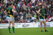 16 July 2011; Meath's Gary O'Brien and Caoimhin King, left, show their disappointment after the final whistle. GAA Football All-Ireland Senior Championship Qualifier, Round 3, Meath v Kildare, Pairc Tailteann, Navan, Co. Meath. Picture credit: Pat Murphy / SPORTSFILE