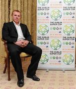 16 July 2011; Glasgow Celtic manager Neil Lennon during an interview ahead of the inaugural Dublin Super Cup which takes place in the Aviva Stadium on July 30th and 31st, involving Glasgow Celtic, Inter Milan an Airtricity league XI and Manchester City. Four Seasons Hotel, Simmonscourt Road, Dublin. Picture credit: Brendan Moran / SPORTSFILE