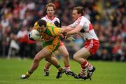 17 July 2011; Michael Murphy, Donegal, in action against Ciaran Mullan, Derry. Ulster GAA Football Senior Championship Final, Derry v Donegal, St Tiernach's Park, Clones, Co. Monaghan. Picture credit: Brendan Moran / SPORTSFILE
