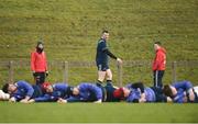 13 February 2017; Peter O'Mahony of Munster trains separate from team-mates during squad training at the University of Limerick, in Limerick. Photo by Diarmuid Greene/Sportsfile