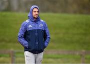 13 February 2017; Dave Foley of Munster sits out squad training at the University of Limerick, in Limerick. Photo by Diarmuid Greene/Sportsfile