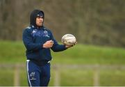 13 February 2017; Francis Saili of Munster sits out squad training at the University of Limerick, in Limerick. Photo by Diarmuid Greene/Sportsfile
