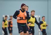 14 February 2017; John Muldoon of Connacht during squad training at the Kingfisher Gym in Galway. Photo by Diarmuid Greene/Sportsfile