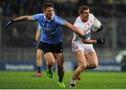11 February 2017; Peter Harte of Tyrone in action against John Small of Dublin during the Allianz Football League Division 1 Round 2 match between Dublin and Tyrone at Croke Park in Dublin. Photo by Sam Barnes/Sportsfile