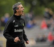 17 July 2011; Donegal manager Jim McGuinness. Ulster GAA Football Senior Championship Final, Derry v Donegal, St Tiernach's Park, Clones, Co. Monaghan. Picture credit: Oliver McVeigh / SPORTSFILE