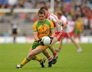 17 July 2011; Paddy McGrath, Donegal, in action against Conleith Gilligan, Derry. Ulster GAA Football Senior Championship Final, Derry v Donegal, St Tiernach's Park, Clones, Co. Monaghan. Picture credit: Oliver McVeigh / SPORTSFILE