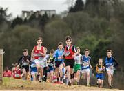 16 February 2017; Athletes in action during the Minor Boys 2500m race at the Irish Life Health Munster Schools Cross Country at Tramore Valley Park in Cork City. Photo by Eóin Noonan/Sportsfile