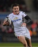 10 February 2017; Jacob Stockdale of Ulster during the Guinness PRO12 Round 14 match between Ulster and Edinburgh Rugby at Kingspan Stadium in Belfast. Photo by Oliver McVeigh/Sportsfile