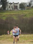 16 February 2017; Darragh McElhinney of Colaiste Pobail Bheanntrai, Co. Cork, during the Intermediate Boys 5000m race at the Irish Life Health Munster Schools Cross Country at Tramore Valley Park in Cork City. Photo by Eóin Noonan/Sportsfile