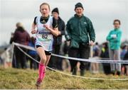 16 February 2017; Amiee Hayde of St. Marys Newport, Co. Limerick, on her way to winning the Junior Girls 2500m race at the Irish Life Health Munster Schools Cross Country at Tramore Valley Park in Cork City. Photo by Eóin Noonan/Sportsfile