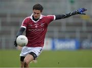 11 February 2017; Christopher McKaigue of Slaughtneil during the AIB GAA Football All-Ireland Senior Club Championship semi-final match between Slaughtneil and St Vincent's at Páirc Esler in Newry. Photo by Oliver McVeigh/Sportsfile