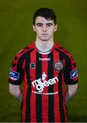 16 February 2017; Stephen Best of Bohemians. Bohemians Squad Portraits 2017 at Blanchardstown I.T in Blanchardstown, Dublin. Photo by Cody Glenn/Sportsfile