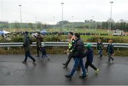 17 February 2017; Supporters arrive prior to an open training session at the Monaghan RFC grounds in Co. Monaghan. Photo by Seb Daly/Sportsfile