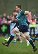 17 February 2017; CJ Stander of Ireland during an open training session at the Monaghan RFC grounds in Co. Monaghan. Photo by Seb Daly/Sportsfile