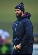 17 February 2017; Ireland defence coach Andy Farrell during an open training session at the Monaghan RFC grounds in Co. Monaghan. Photo by Seb Daly/Sportsfile