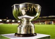 17 February 2017; A general view of the President's Cup before the start of the President's Cup match between Dundalk and Cork City at Turner's Cross in Cork. Photo by David Maher/Sportsfile