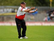 17 July 2011; Derry manager John Brennan. Ulster GAA Football Senior Championship Final, Derry v Donegal, St Tiernach's Park, Clones, Co. Monaghan. Picture credit: Oliver McVeigh / SPORTSFILE