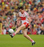 17 July 2011; James Kielt, Derry. Ulster GAA Football Senior Championship Final, Derry v Donegal, St Tiernach's Park, Clones, Co. Monaghan. Picture credit: Oliver McVeigh / SPORTSFILE