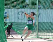 22 July 2011; Ireland's Cara Kennedy in action during the qualifying round of the Women's Hammer Throw. European Junior Athletics Championships, Kadriorg Stadium, Talinn, Estonia. Picture credit: Mark Shearman / SPORTSFILE