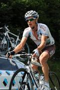 22 July 2011; Ireland's Nicolas Roche, AG2R La Mondiale, in action during Stage 19 of the Tour de France 2011. Pinerolo to Galibier Serre-Chevalier, France. Picture credit: Graham Watson / SPORTSFILE