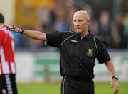 22 July 2011; Referee Paul Tuite. Derry City v Dundalk - Airtricity League Premier Division, Brandywell, Derry. Picture Credit: Oliver McVeigh / SPORTSFILE