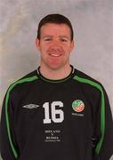12 February 2002; Alan Kelly during a Republic of Ireland squad portrait session ahead of the FIFA World Cup 2002. Photo by David Maher/Sportsfile