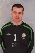 12 February 2002; Shay Given during a Republic of Ireland squad portrait session ahead of the FIFA World Cup 2002. Photo by David Maher/Sportsfile