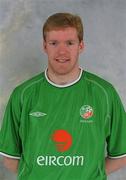 12 February 2002; Steve Staunton during a Republic of Ireland squad portrait session ahead of the FIFA World Cup 2002. Photo by David Maher/Sportsfile