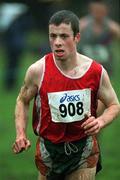 24 February 2002; William Harty of KCK AC during the Inter Club Cross Country Championships of Ireland at the ALSAA Complex in Dublin. Photo by Ray Lohan/Sportsfile
