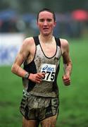 24 February 2002; Kevin Seaward of St. Malachy's AC on his way to finishing third in the Junior Men's race at the Inter Club Cross Country Championships of Ireland at the ALSAA Complex in Dublin. Photo by Ray Lohan/Sportsfile