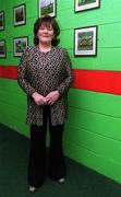 21 February 2002; Eithne Darragh stands for a portrait at Rathnew GAA clubhouse in Rathnew, Wicklow. Photo by Damien Eagers/Sportsfile