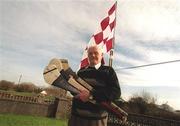 14 February 2002; Miko Kennedy of Clarenbridge GAA stands for a portrait at his home in Killeeneen, Craughwell, Galway. Photo by Damien Eagers/Sportsfile