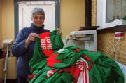 14 February 2002; Bridie Rosney pictured at her home in Birr, Offaly. Photo by Damien Eagers/Sportsfile