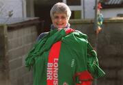 14 February 2002; Bridie Rosney pictured at her home in Birr, Offaly. Photo by Damien Eagers/Sportsfile