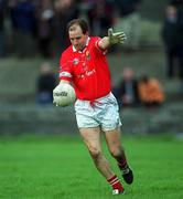 3 March 2002; Ronan McCarthy of Cork during the Allianz National Football League Division 1A Round 3 match between Galway and Cork at St Jarlath's Park in Tuam, Galway. Photo by Damien Eagers/Sportsfile