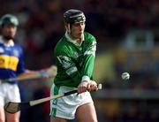 10 March 2002; Mark Keane of Limerick during the Allianz National Hurling League Division 1B Round 2 match between Tipperary and Limerick at Semple Stadium in Thurles, Tipperary. Photo by Ray McManus/Sportsfile